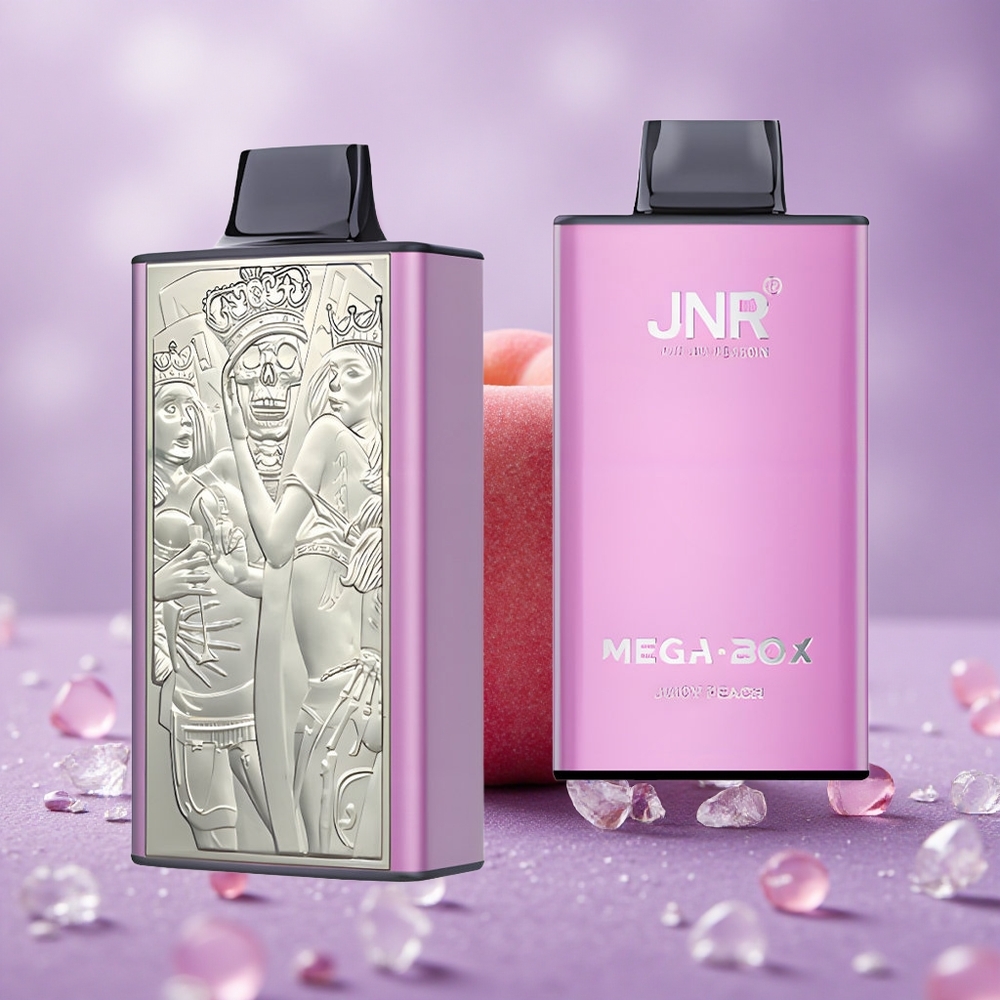 JNR Mega Box 25000 Puffs Dung Lượng 30ml Vape Dùng Một Lần Đào Tươi Ngọt