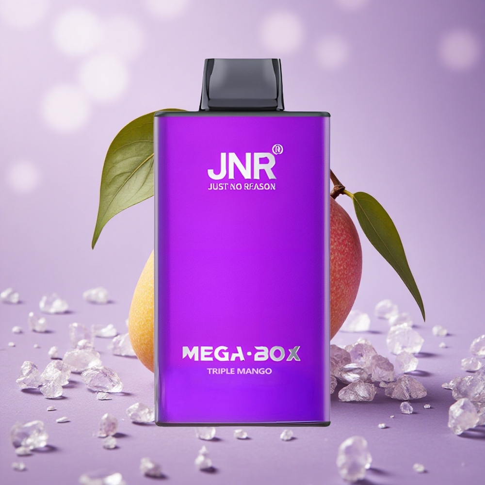 JNR Mega Box 25000 Puffs Dung Lượng Tinh Dầu 30ml Xoài Ba Lớp
