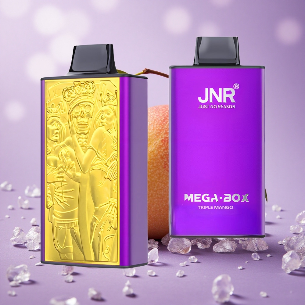 JNR Mega Box 25000 Puffs Dung Lượng Tinh Dầu 30ml Xoài Ba Lớp