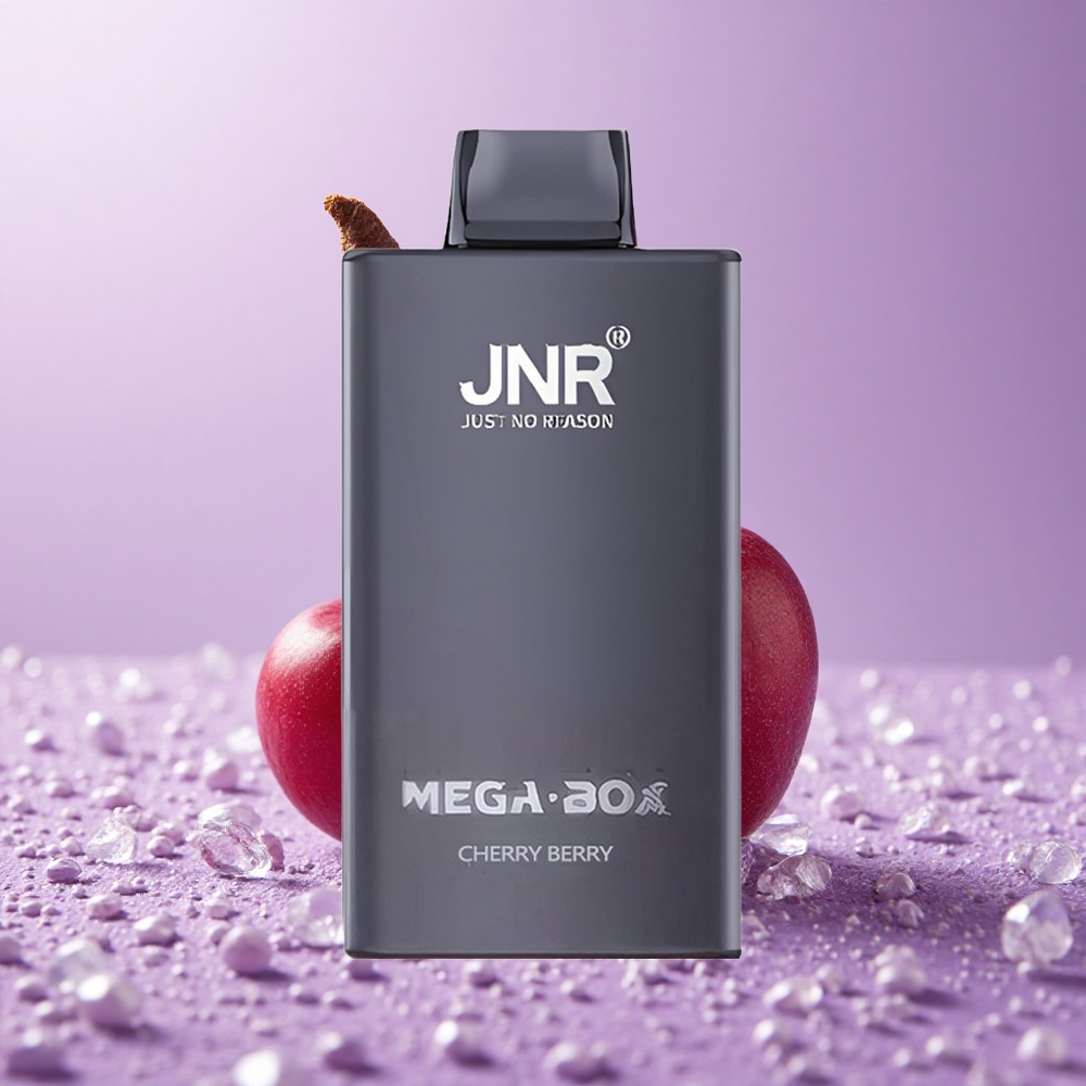 JNR Mega Box 25000 Puffs Tinh Dầu 30ml Anh Đào Dâu