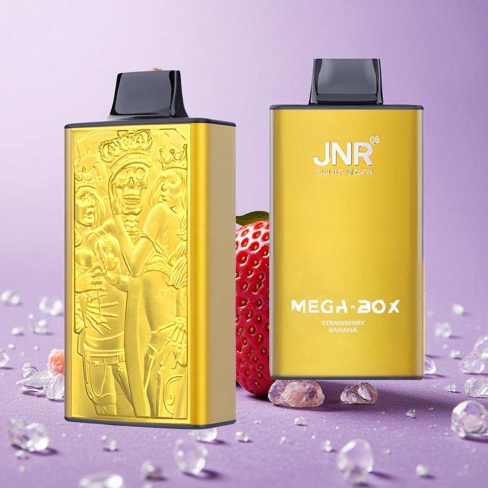JNR Mega Box 25000 Puffs Tinh Dầu Dùng Một Lần Dâu Chuối 30ml Dung Lượng Pin 850mAh