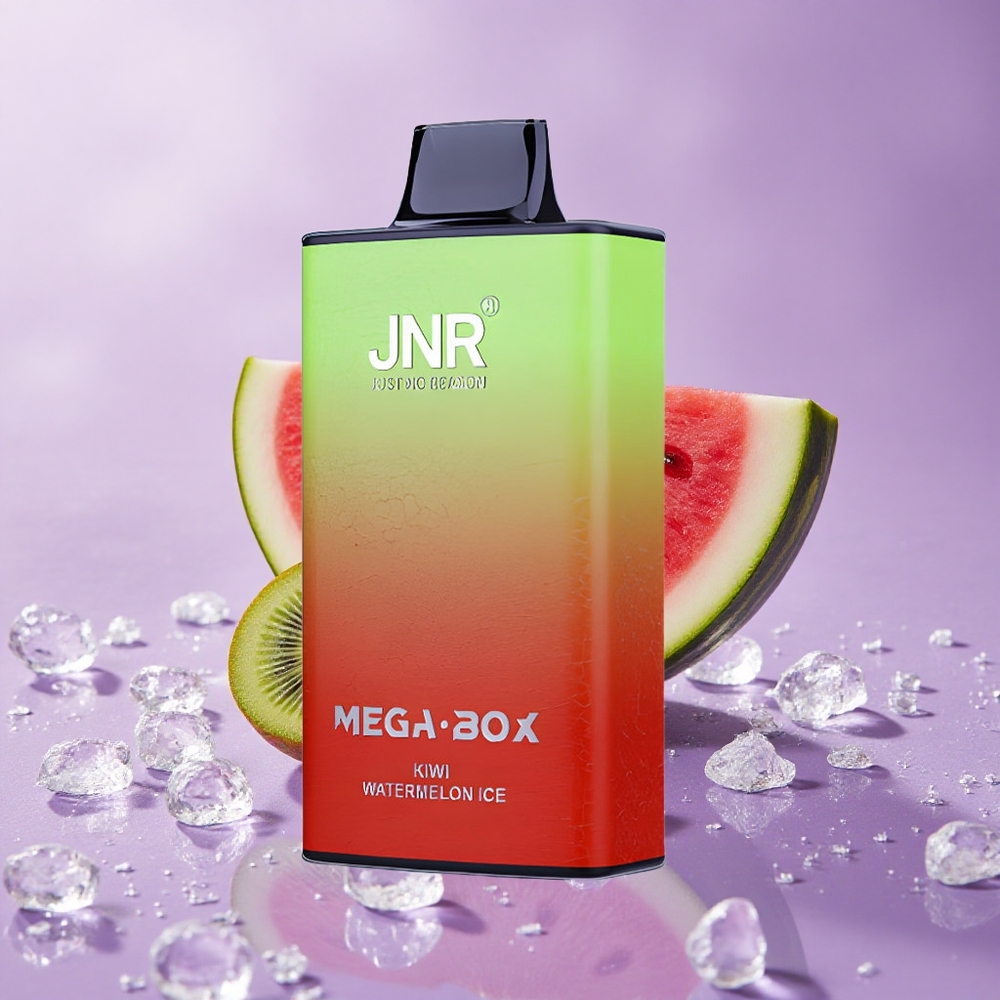 JNR Mega Box 25000 Puffs Tinh Dầu Dung Lượng 30ml Kiwi Dưa Hấu Đá