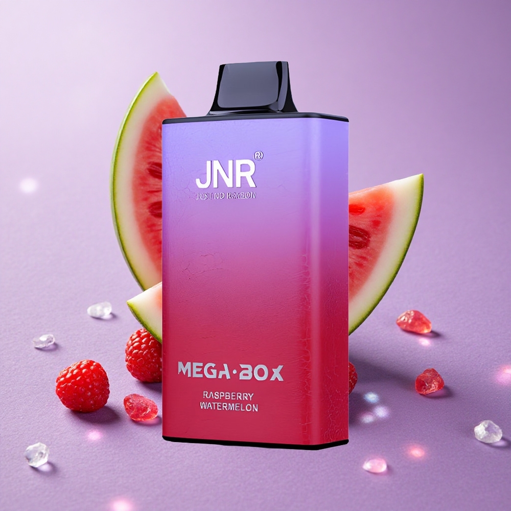 JNR Mega Box 25000 Puffs Tinh Dầu Dung Lượng 30ml Vape dùng một lần Dâu Dây Hấp Dẫn