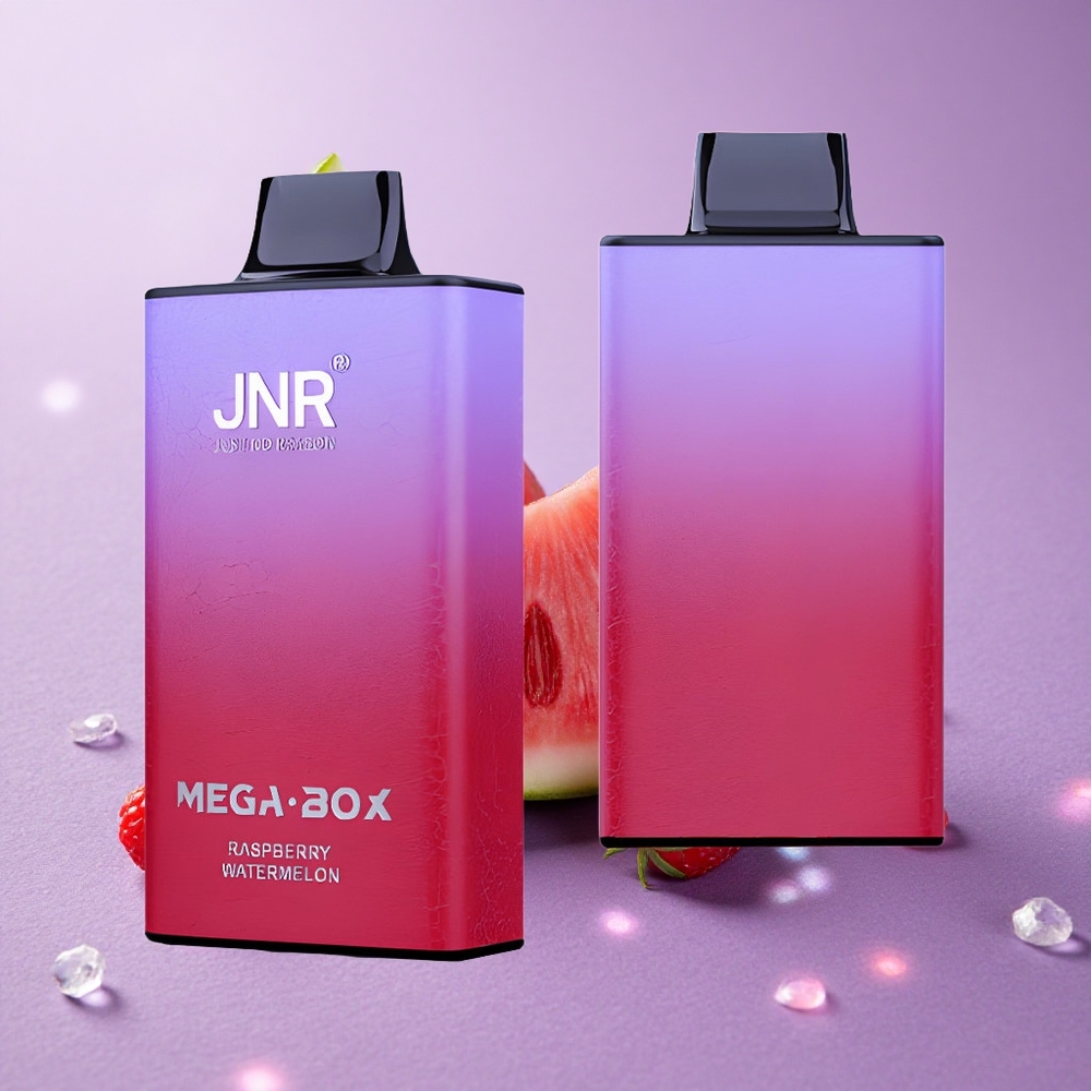 JNR Mega Box 25000 Puffs Tinh Dầu Dung Lượng 30ml Vape dùng một lần Dâu Dây Hấp Dẫn