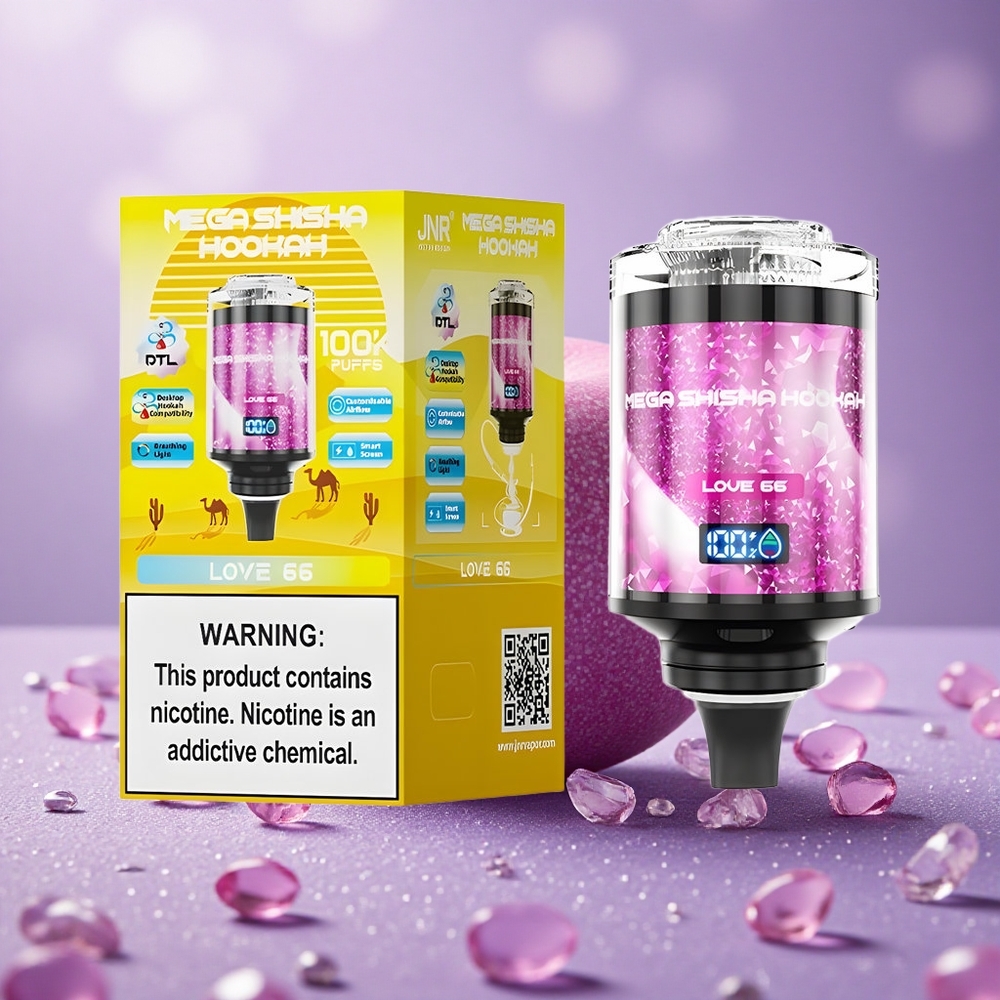 JNR Mega Shisha Hookah 100K Máy Tính Để Bàn Tương Thích Love 66
