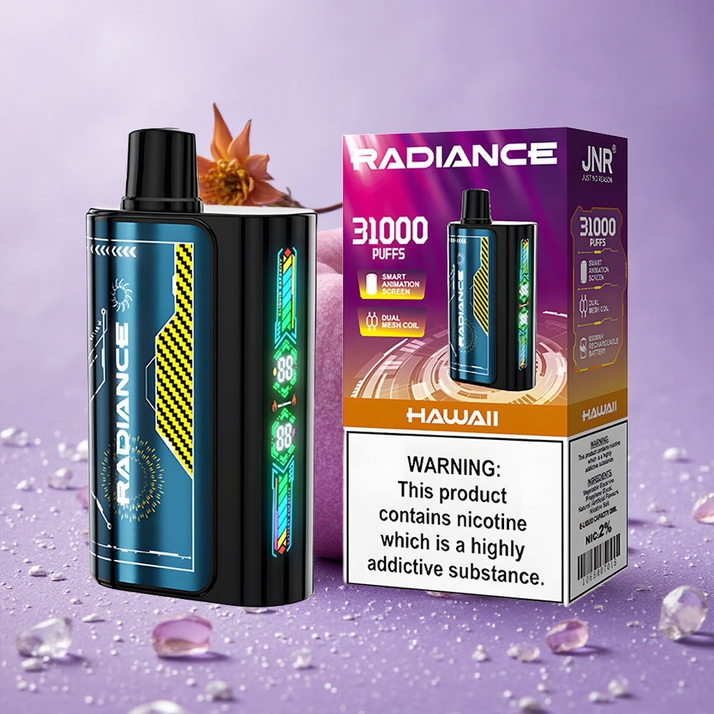 JNR Radiance 31000 Puffs Pin Sạc 950 mAh Hawaii
