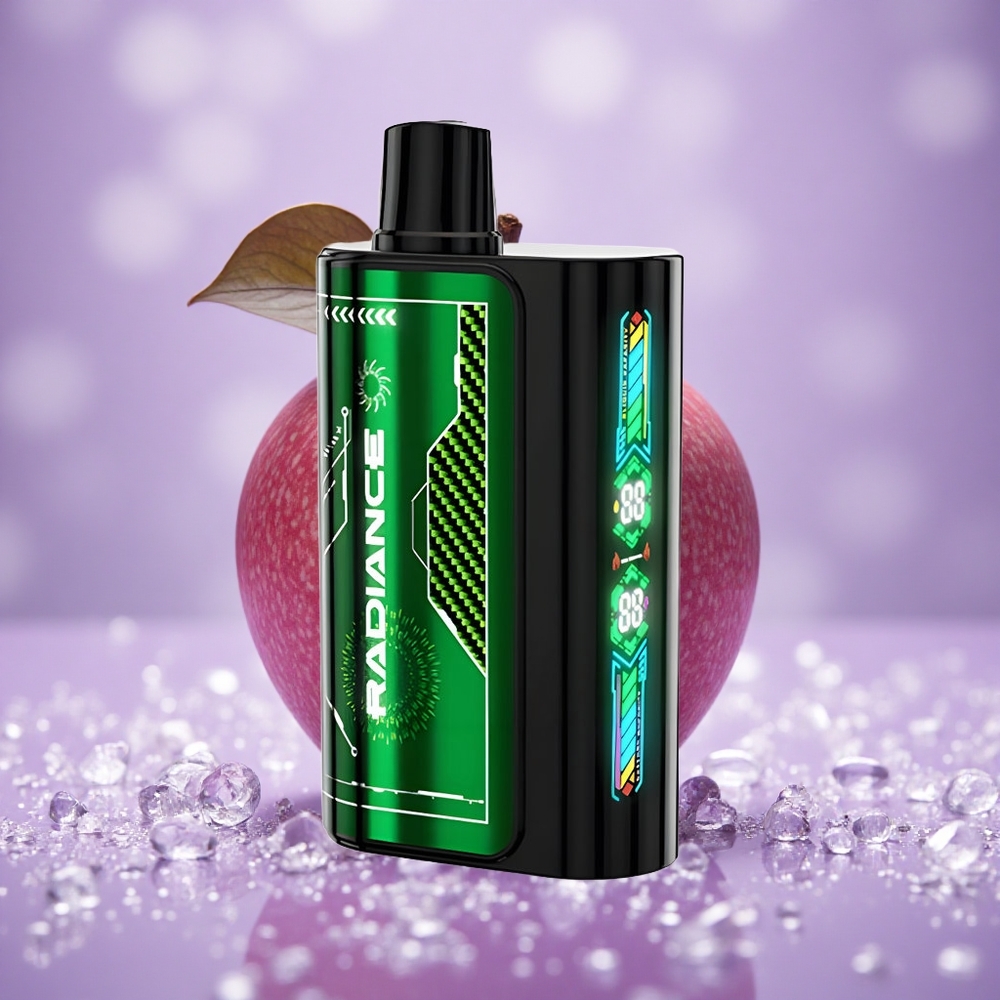 JNR Radiance 31000 Puffs Táo Đôi Màn Hình Thông Minh Pin Sạc 950 mAh