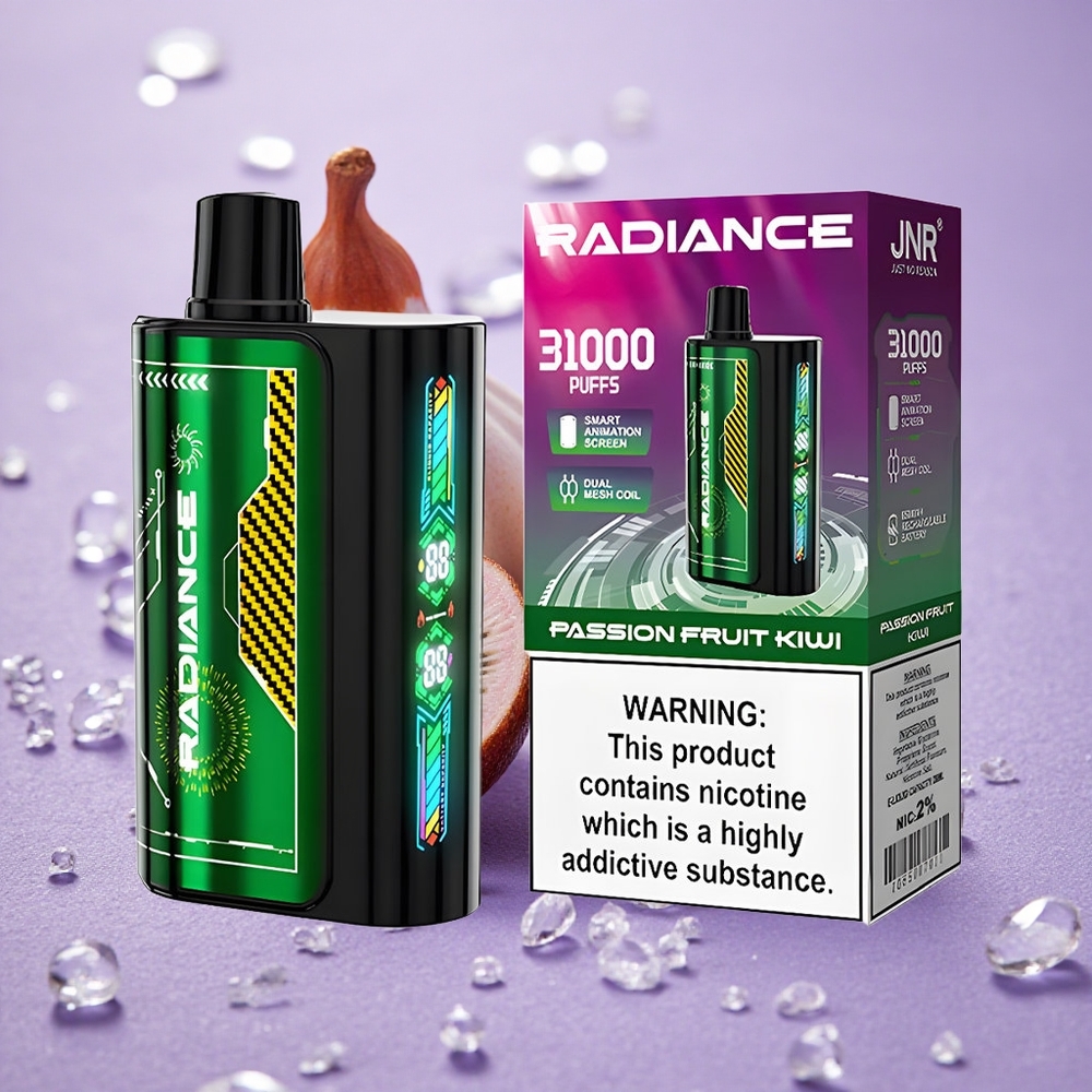 JNR Radiance 31000 Puffs Tinh Dầu 28ml Chanh Dây Kiwi