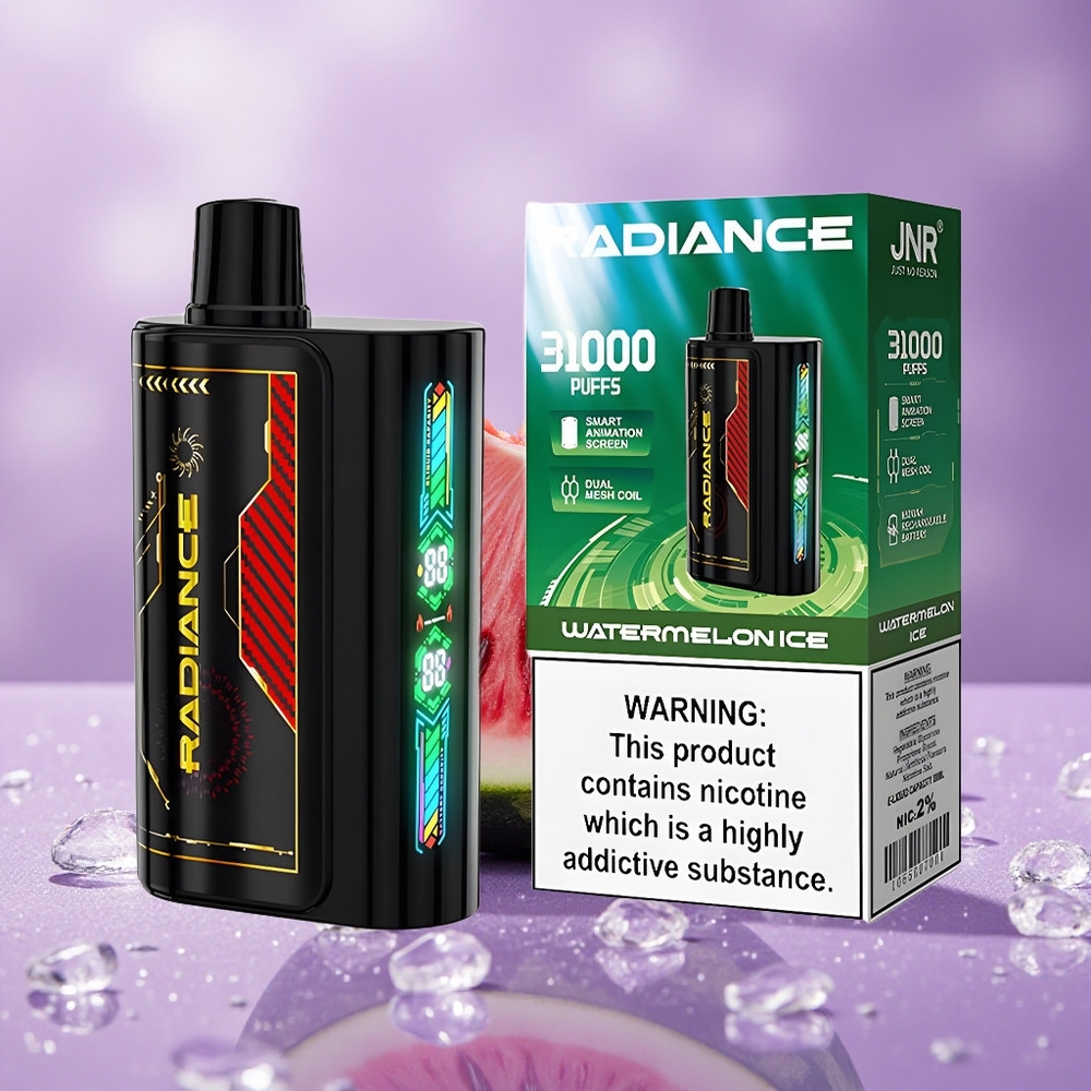 JNR Radiance 31000 Puffs Tinh Dầu 28ml Dưa Hấu Lạnh