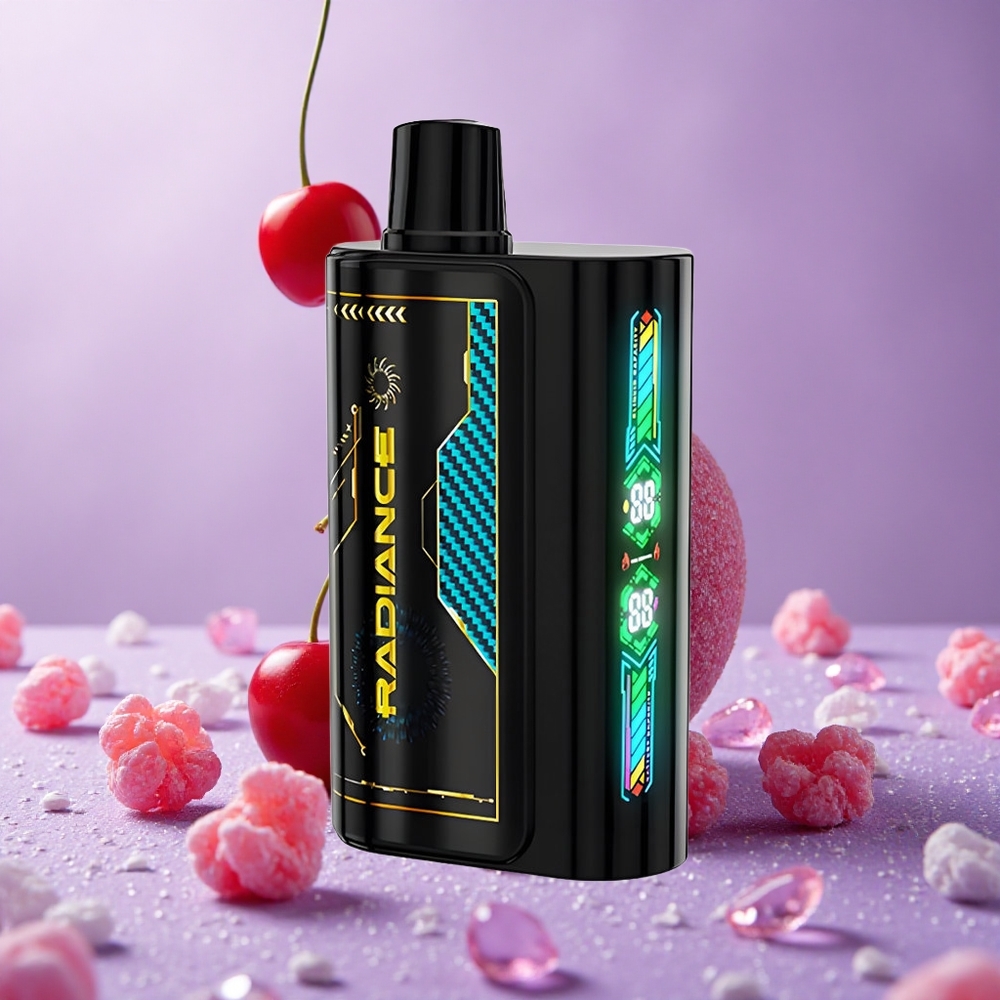 JNR Radiance 31000 Puffs Tinh Dầu 28ml Soda Anh Đào Fizz