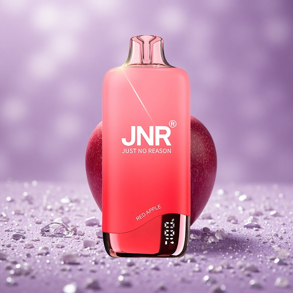 JNR Rainbow 10500 Puffs Táo Đỏ Pin 600mAh Bình Chứa 18ml