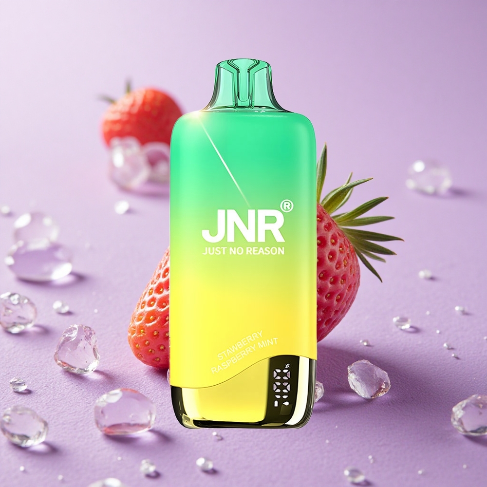JNR Rainbow 10500 Puffs Tinh Dâu Dâu Đào Bạc Hà Pin 600mAh Bình Chứa 18ml