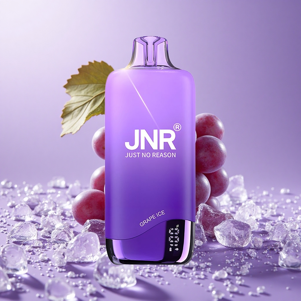 JNR Rainbow 10500 Puffs Vape dùng một lần Nho Đá Pin 600mAh Bình Chứa 18ml
