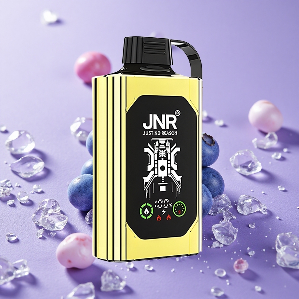 JNR Shisha Hookah Box 20500 Puffs Màn Hình HD Pin 1000mAh Việt Quất Đá