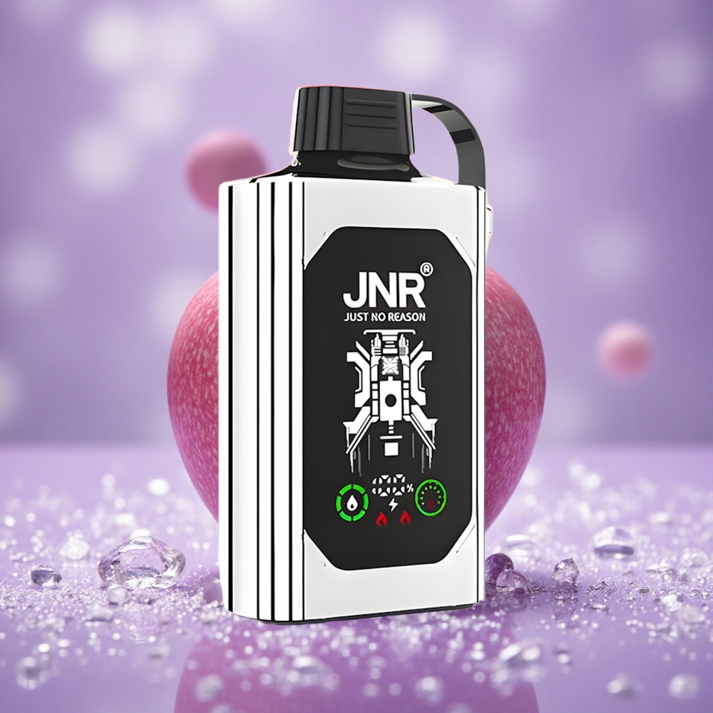 JNR Shisha Hookah Box 20500 Puffs Màn Hình HD Sạc Nhanh Type-C Táo Đôi