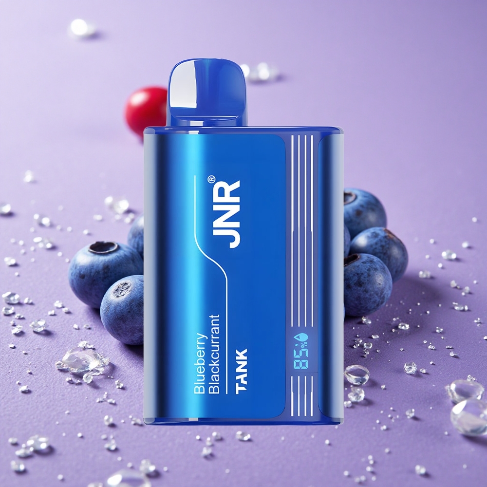JNR Tank 10000 Puffs Điện Tử Một Lần Việt Quất Đen Pin 650mAh Dung Lượng Tinh Dầu 20ml