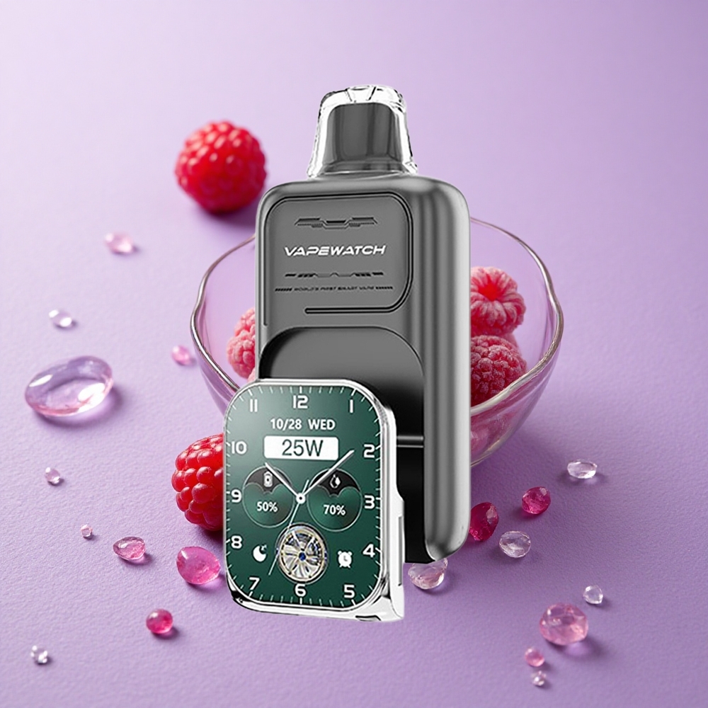 JNR Vape Watch 30000 Puffs Ba Loại Quả Mọng Pin 1000mAh Dung Lượng 19mL