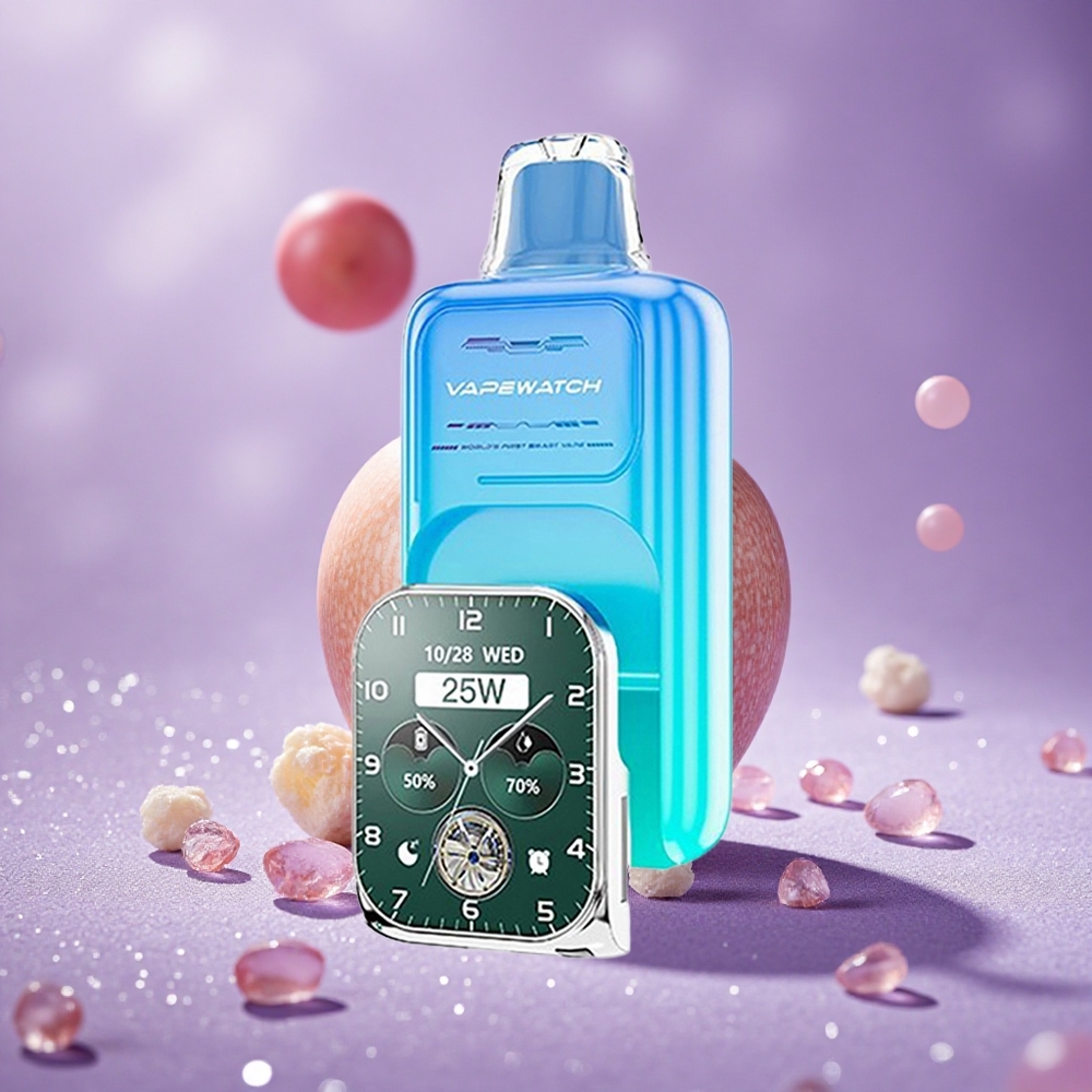 JNR Vape Watch 30000 Puffs Táo Xanh Lạnh Dung Lượng Pin: 1000mAh Dung Lượng Tinh Dầu: 19mL