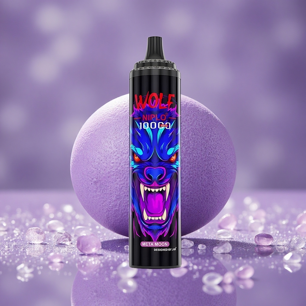 JNR Wolf Niplo 10000 Puffs Meta Moon Dung Lượng Pin 650mAh Dung Tích Tinh Dầu 20ml