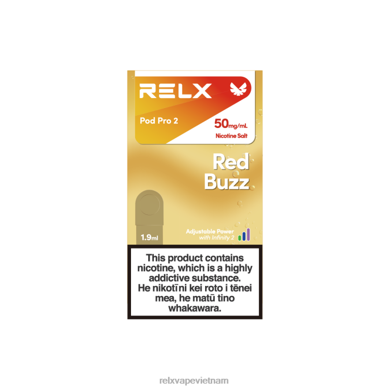 022TP115 RELX pod pro 2 - 3 pod buzz đỏ redbull đầu pod RELX giá rẻ