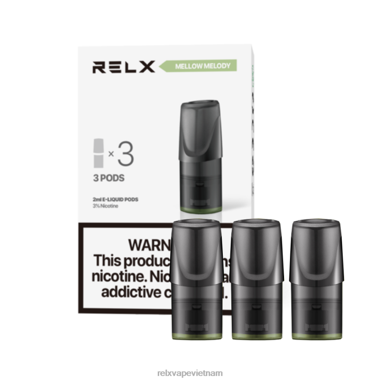 022TP129 RELX Classic vỏ quả giai điệu êm dịu-mật ngọt pod RELX giá