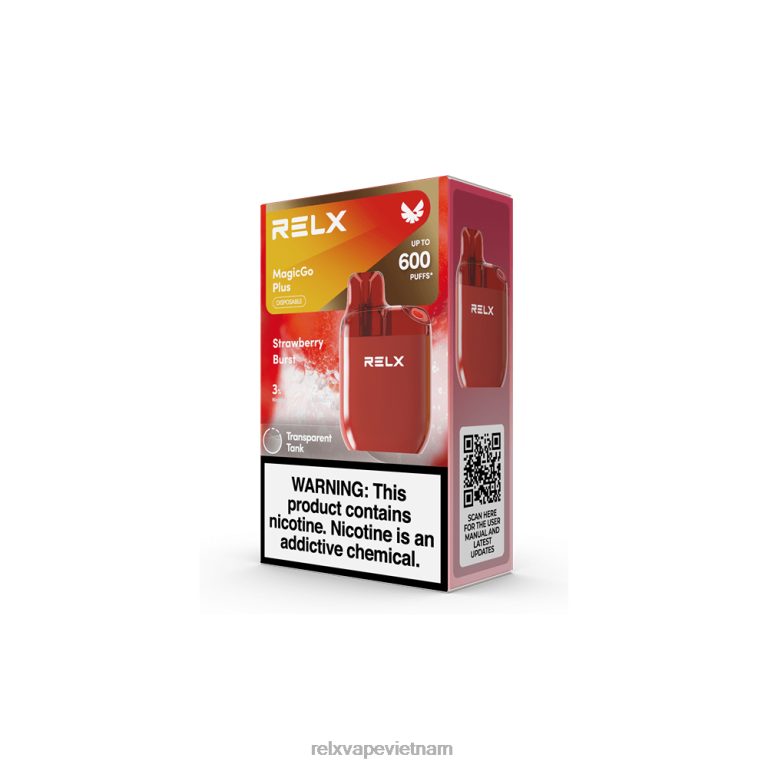 022TP52 RELX MagicGo cộng với sa600 vụ nổ dâu tây RELX vape disposable