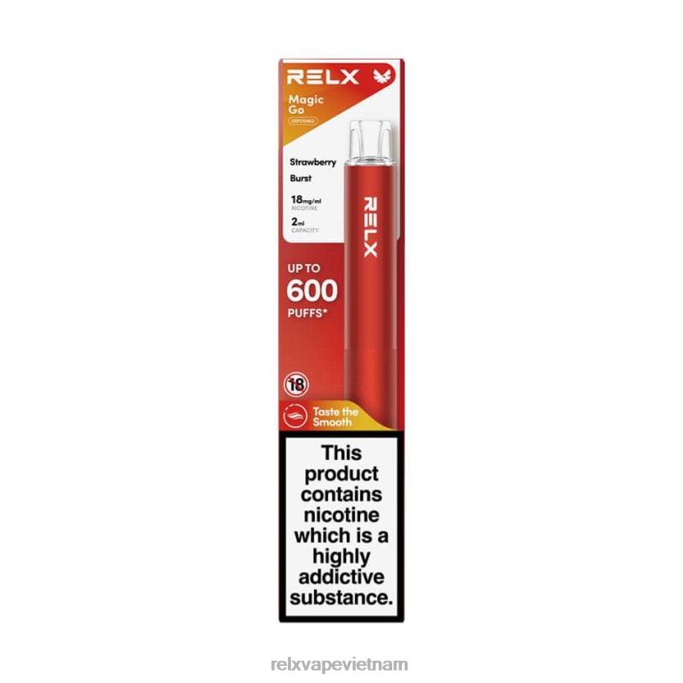022TP37 RELX MagicGo ga600 vụ nổ dâu tây RELX Vietnam price