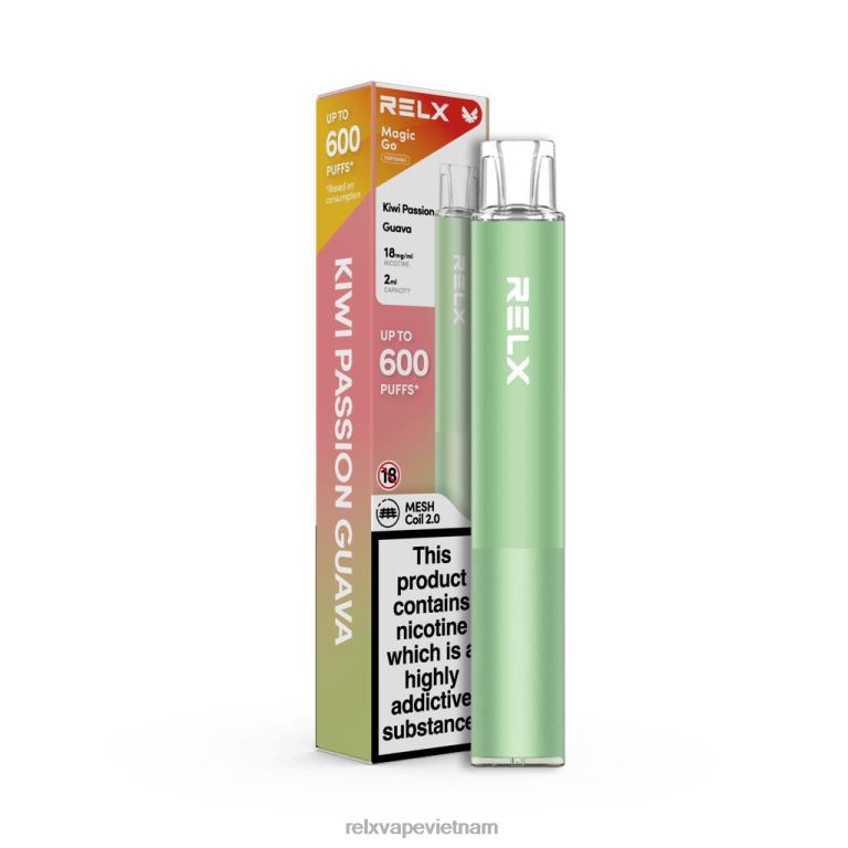022TP48 RELX MagicGo ga600 kiwi chanh dây ổi RELX vape Vietnam