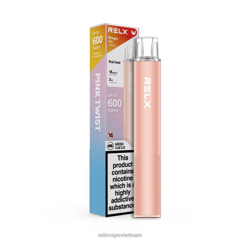 022TP49 RELX MagicGo ga600 xoắn màu hồng pod RELX giá