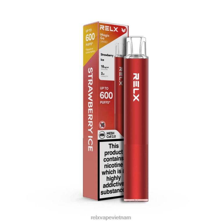 022TP51 RELX MagicGo ga600 đá dâu RELX vape shop