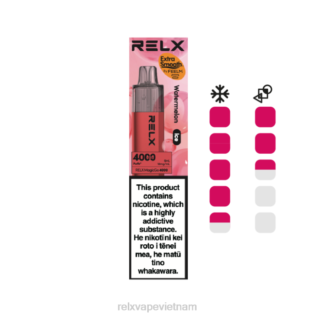 RELX Vape Vietnam - RELX MagicGo 4000 vape dùng một lần dưa hấu (đá) J8H867