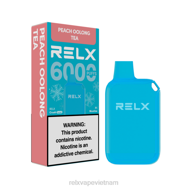 RELX Vietnam Price - RELX Crush Pocket 6000 băng giá trà ô long đào J8H8610