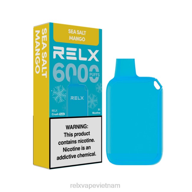 RELX Vietnam - RELX Crush Pocket 6000 băng giá xoài muối biển J8H8613